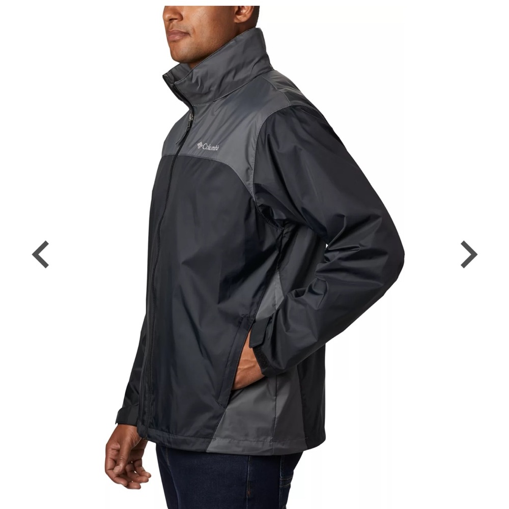 Columbia Men's Black Windbreaker Jacket